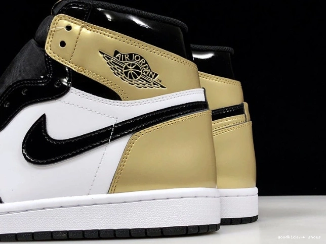 Rep 861428-007 High Toe Jordan Retro Glod Air 1 0811